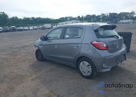 2021 Mitsubishi Mirage Carbonite Edition/Es/Le from USA, damaged, VIN ML32AUHJ6MH007460